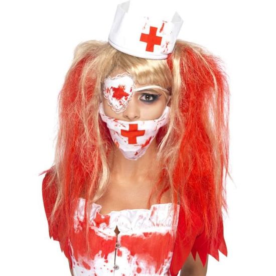 Kit infirmière ensanglantée - SMIFFY'S - Halloween horreur - Femme - Enfant  - Rouge - Cdiscount Jeux - Jouets