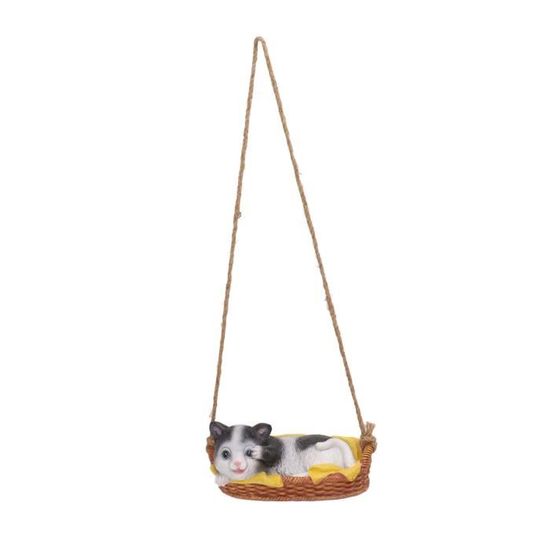 Figurine De Chat En Aventurine Verte - Sculpture Cristal 4x3.3x2.5 Cm, Décoration Maison/bureau - Cadeau Pour Amoureux Des Chats