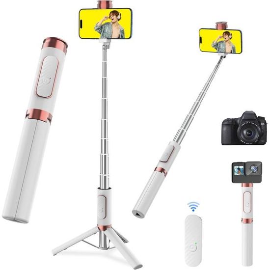 Lammcou X3 Perche à Selfie Invisible Perche à Selfie En Lammcou X3 Perche à Selfie Invisible Perche à Selfie En