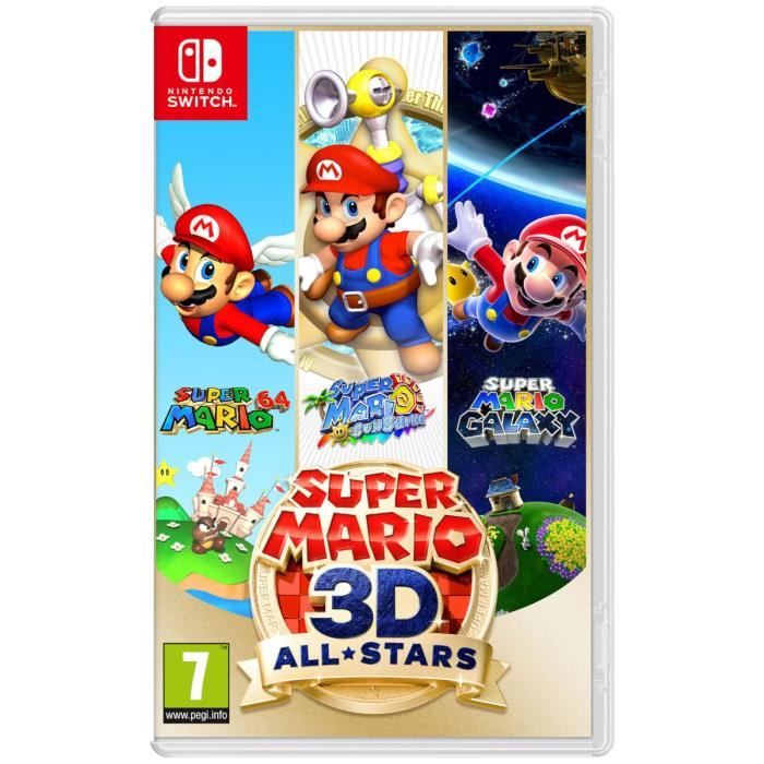 Super Mario 3d All Stars Edition Limitee Jeu Nintendo Switch Cdiscount Jeux Video