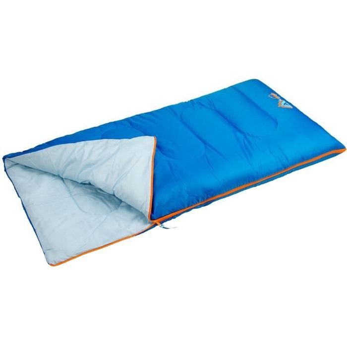 ABBEY CAMP Sac de couchage - Enfant Mixte - 100% polyester 190T - Dimensions : 140 x 70 cm - Bleu