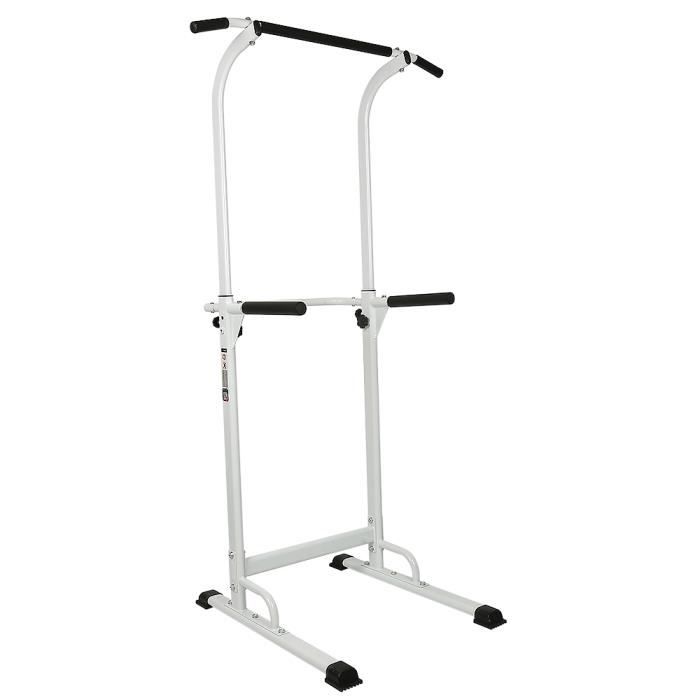 Power Tower Barre de Traction Chaise Romaine Multifonction Station Dips Entraînement de Musculation à la Maison