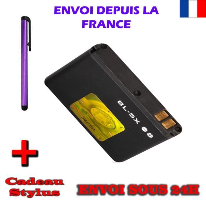 Batterie Nokia BL-5X BL5X pour Nokia 8800
