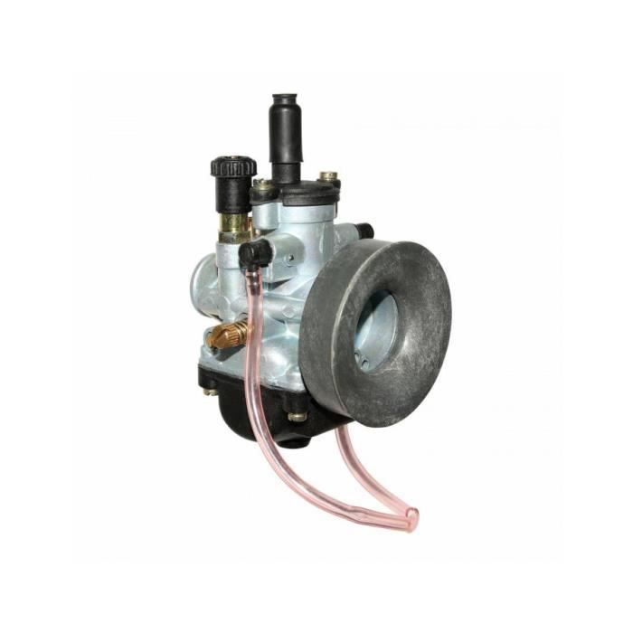 Carburateur scoot p2r 21 type phbg (montage souple - avec graissage - avec depression - starter a cable)