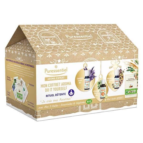 Puressentiel Coffret Noël Aroma Do It Yourself Rituel Détente + Livre Offert