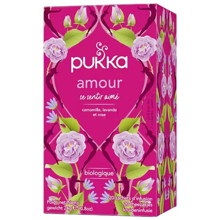 PUKKA Infusion Amour (Love) Bio 20 sachets infuseurs (Camomille)