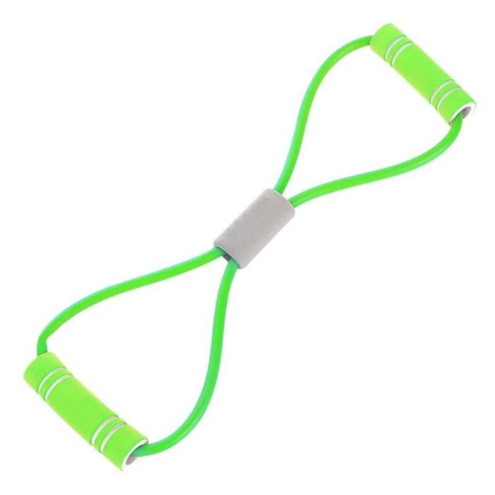 4 cordes de traction élastiques de résistance bande de résistance de rameur d'exercice bandes élastiques d JS5706