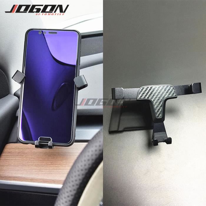 Voiture accessoires évent un pilier berceau Support pour téléphone portable Support pour Tesla modèle 3 2017 2020 Support de