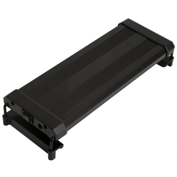 lumière d'aquarium avec support Aquarium Fish Tank 36 LED Lumière 30CM Lumières submersibles avec supports extensibles Prise EU