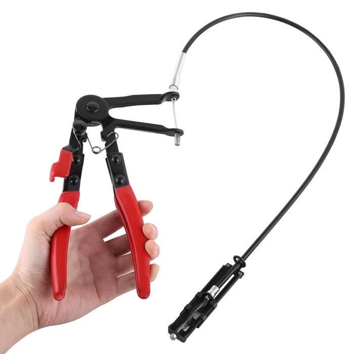 Atyhao Pinces pour colliers de serrage Pince de serrage de tuyau de longue portée de fil Flexible outil de réparation de tuyau de