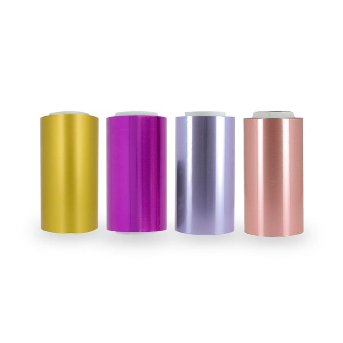 Papier aluminium mèches coloré 15 microns, 12cm x 100m Or , Beautélive, Femme