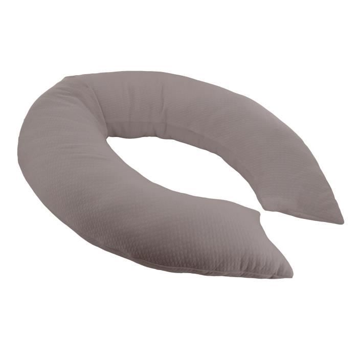 DOUX NID NOVA Coussin De Maternité Grand Confort - 194cm - Moka