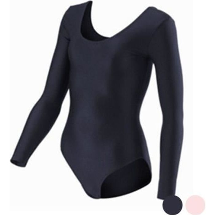 Justaucorps pour Fille Happy Dance 1005P 12 ans Noir