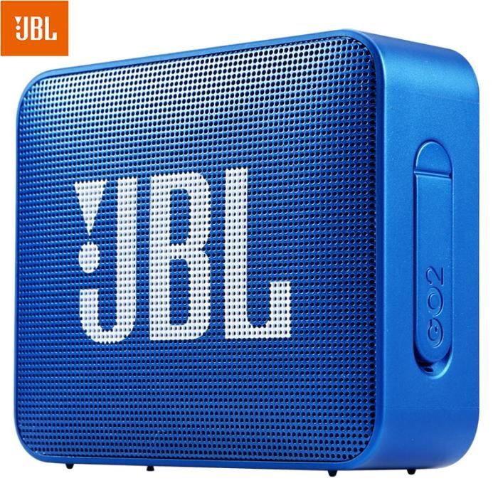 JBL GO 2 Enceinte Bluetooth Etanche Portable-Bleu foncé