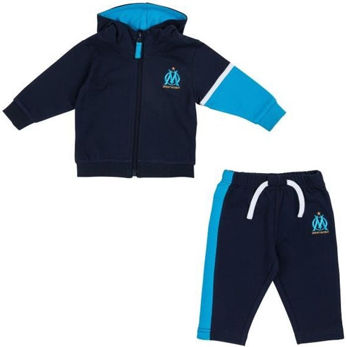 Jogging Survêtement OM bébé - Collection officielle OLYMPIQUE DE MARSEILLE