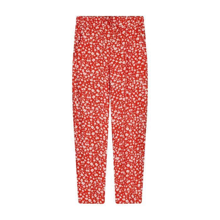 DEELUXE Pantalon fluide imprimé TRUDY Red