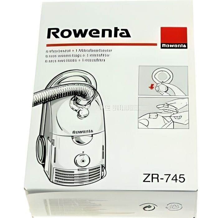Sachet de sacs rowenta dymbo pour aspirateur RO…
