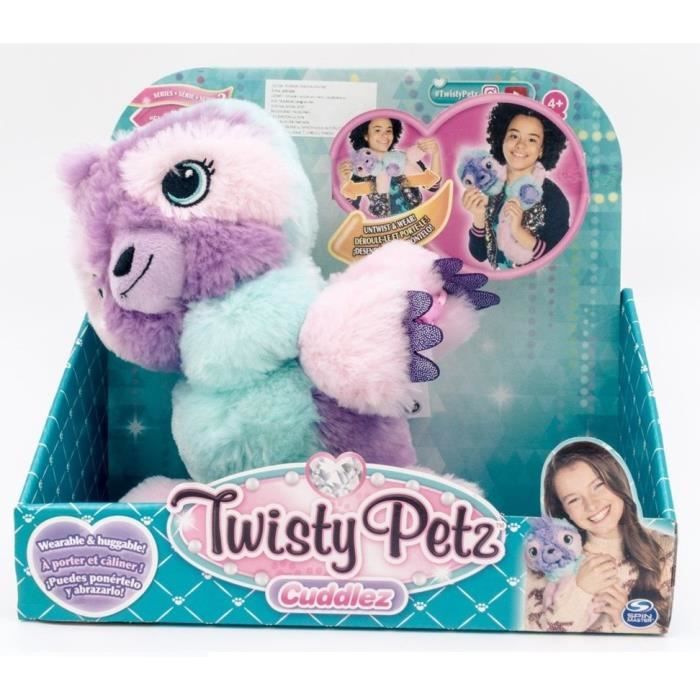 Twisty Petz Cuddlez Snowpuff Paresseu Transformable - 25 cm