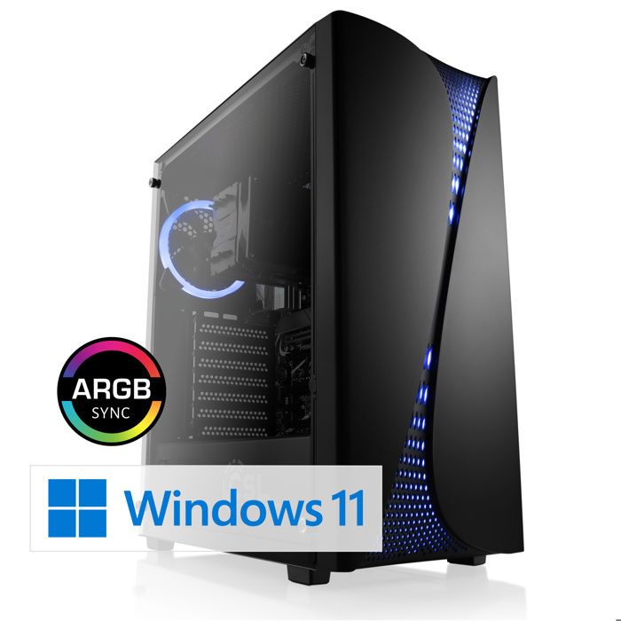 CSL Computer Gaming PC M10850H Noir