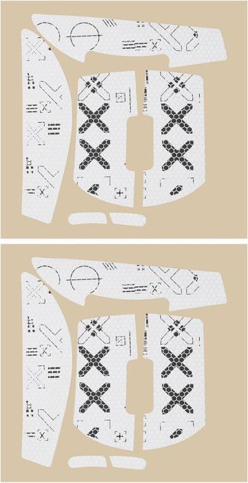 Lot De 2 Bandes Antidérapantes Pour Ordinateur Portable - Silicone Adhésif - Empêche Le Glissement