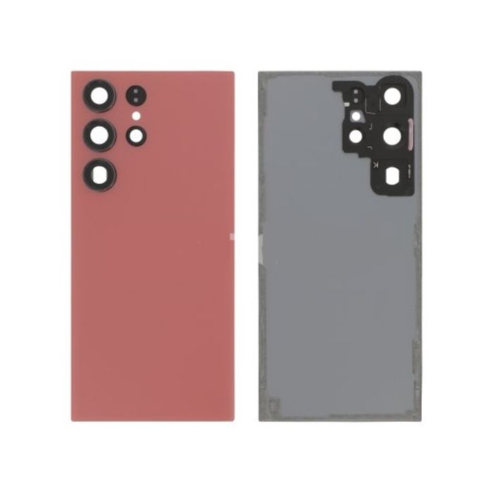 Cache Batterie Vitre Arrière Pour Samsung Galaxy S23 Ultra S918B Sans logo - vue 5