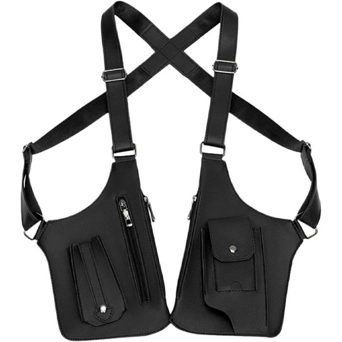 Harnais Antivol Pour Homme Sac De Harnais Dépaule Double Portefeuille Sac Sous De Taille Étui Antivol Pour Hommes Femmes Harnais Antivol Pour Homme Sac De Harnais Dépaule Double Portefeuille Sac Sous De Taille Étui Antivol Pour Hommes Femmes