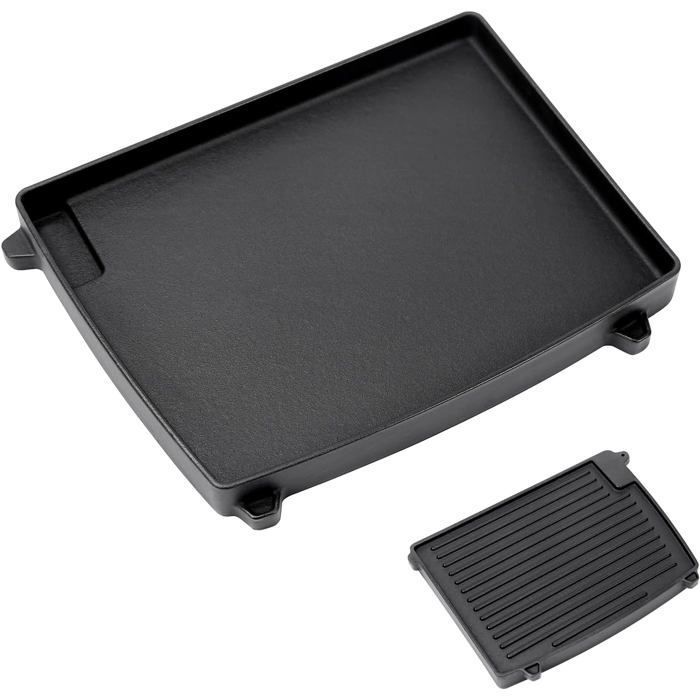 Plaque De Cuisson Fonte 32x24 Cm – Réversible – Compatible Barbecue Enders Urban / Explorer