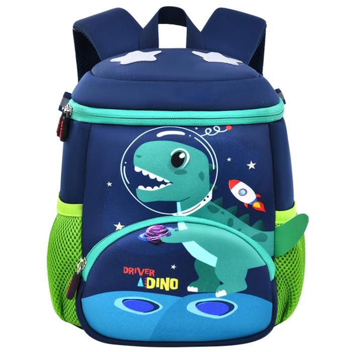 Sac à dos 26×23×13cm motifs cartoons adorables de dinosaures - Jucnuz - sac à dos pour enfants respirant et imperméable maternelle