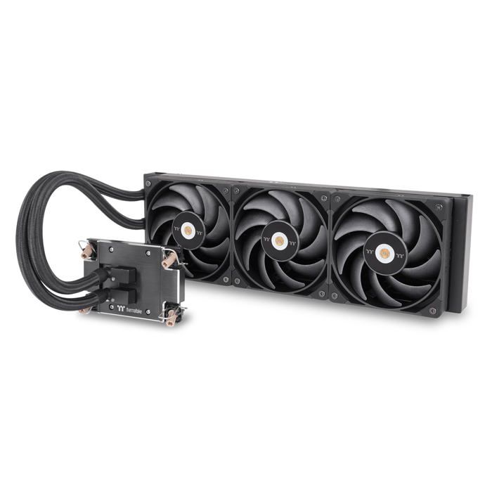 Thermaltake - CL-W450-PL12BL-A - AW360 All-in-One Liquid Cooling System - Intel LGA4677 - AMD sTR5/SP6 Compatible - Black