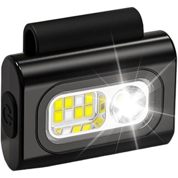 Outdoor Night Running lampe frontale multifonctionnelle rechargeable sport mini lampe à pince à linge portable de 3CQINGSHOP