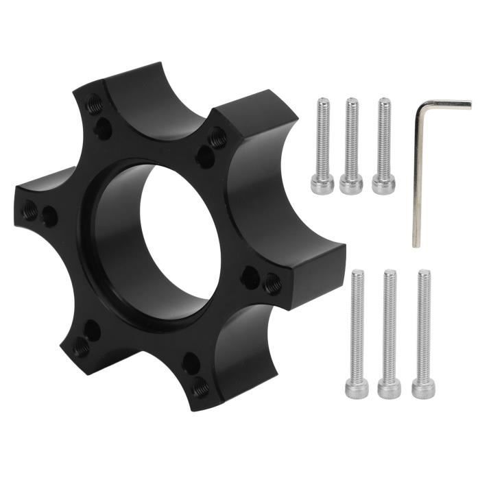 Adaptateur Volant Noir Pour T300/T500 - Compatible PCD 73 Mm - Précision Aéronautique - 13