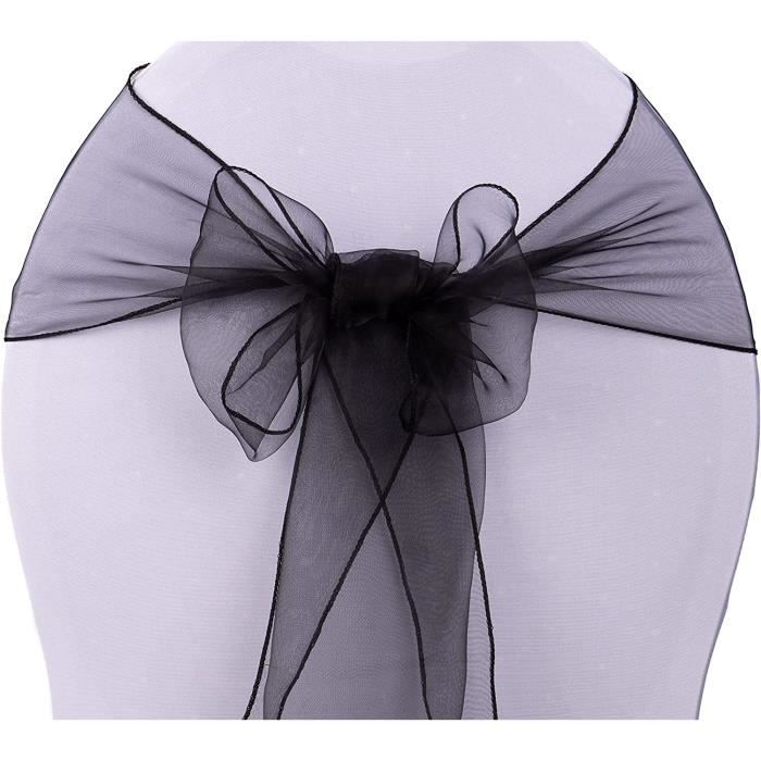 LXKBD Ruban En Organza De Satin, 2,5 Cm X 22,9 M Pour Emballage Cadeau