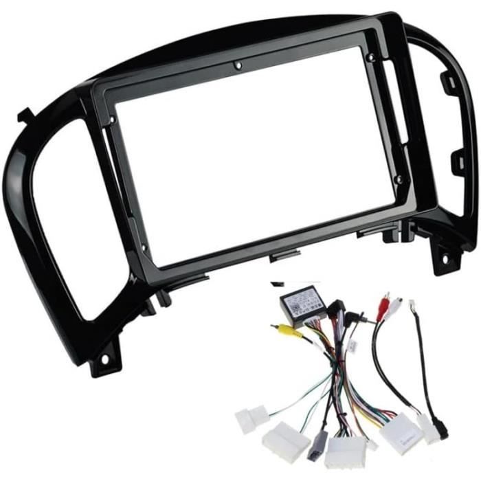 Kit Montage Autoradio 2 DIN Pour Fiat Ducato 2021-2024 - Façade Noire + Câbles ISO