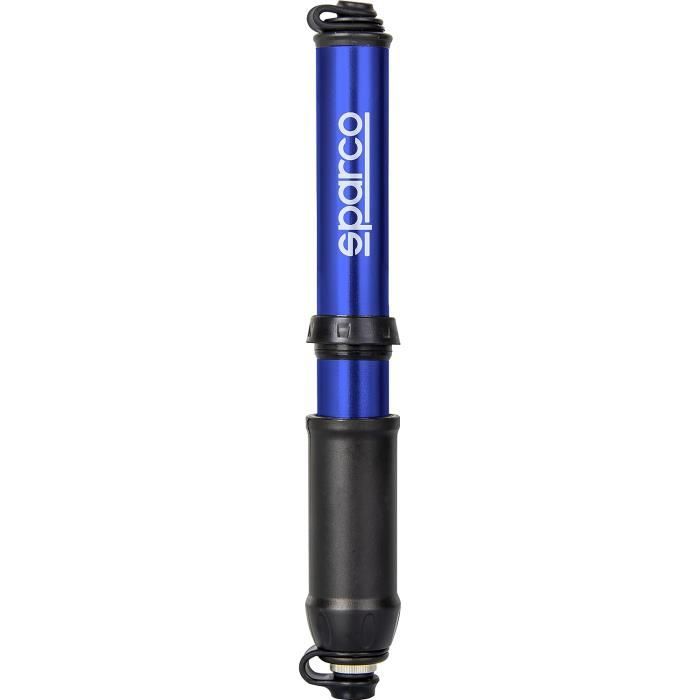 Pompe à vélo - Outillage - Aluminium - Portable - Barométrique - Bleu