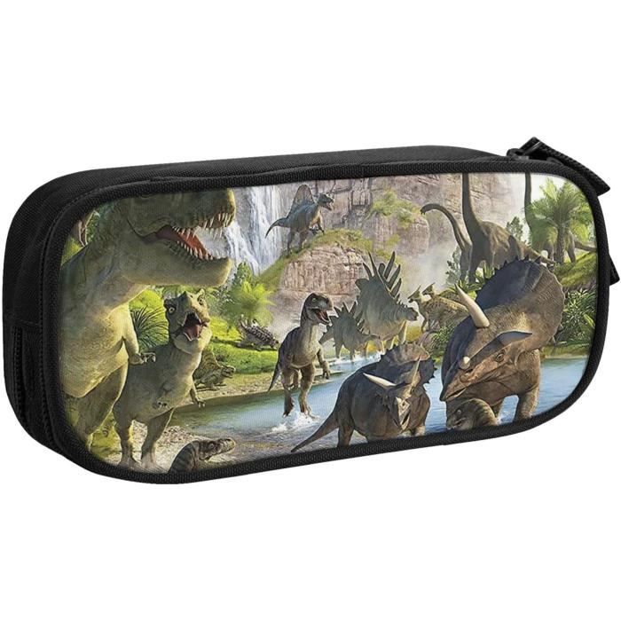 Jurassic World-Trousse Cylindrique, Trousse À Crayons, Danger, Trousse