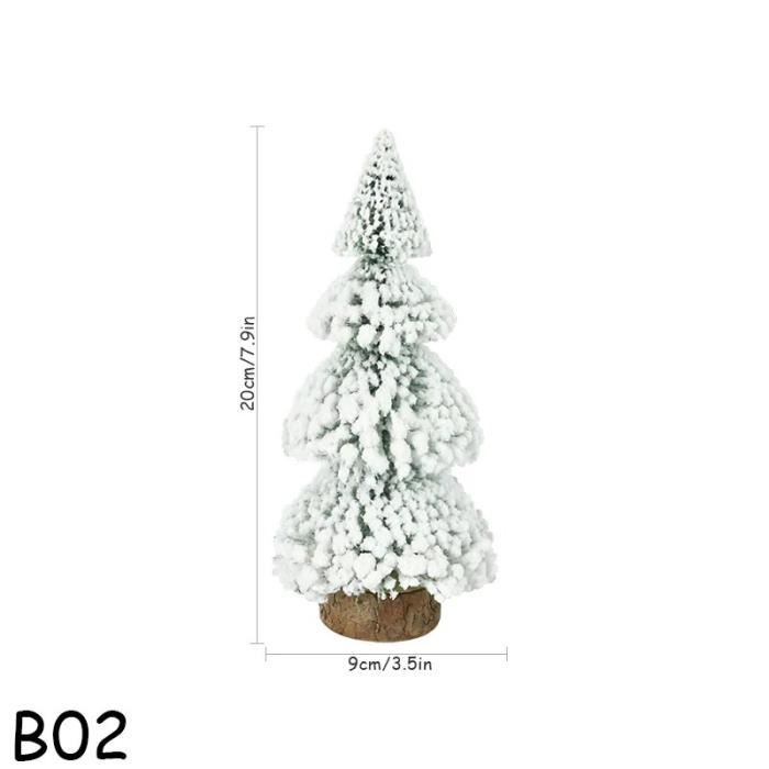 Sapin De Noël Artificiel Avec Lumineux LED 50cm Mini Sapin De Noël Arbre De Noël De Table Petit Sapin De Noël Avec Socle Et Ornements Décoration De Noël Pour Table Fête De