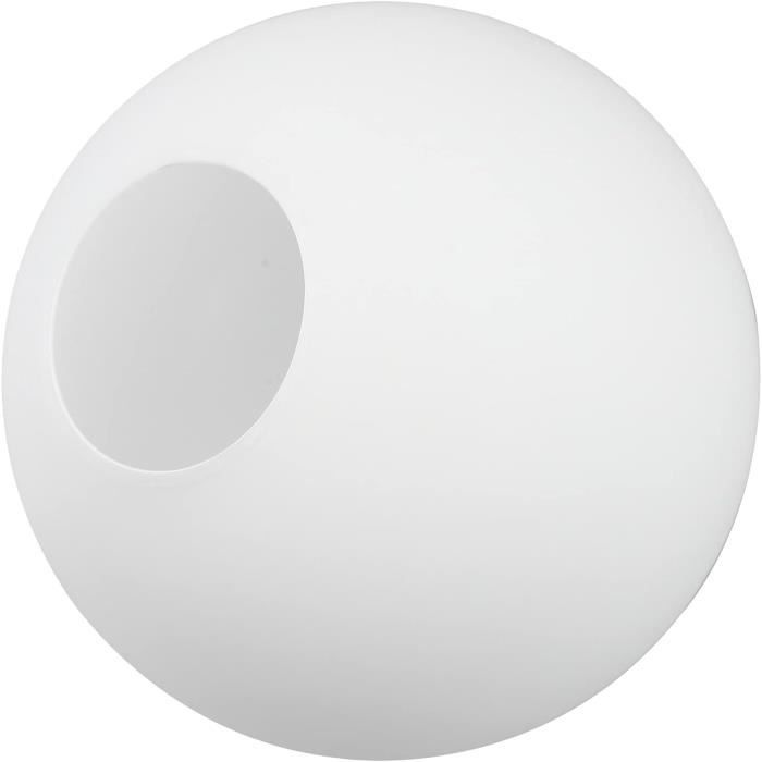 Abat-jour Globe Verre Transparent 15 Cm - Pour Ampoule G9 - Applique Murale, Lustre, Suspension - Remplacement
