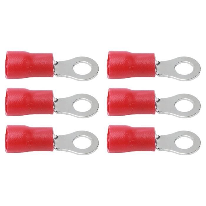 Lot De 200 Connecteurs à Sertir 6 Mm² - Cuivre Étamé - Tailles BN0,75 à BN8 - Pour Électricité Auto & Maison