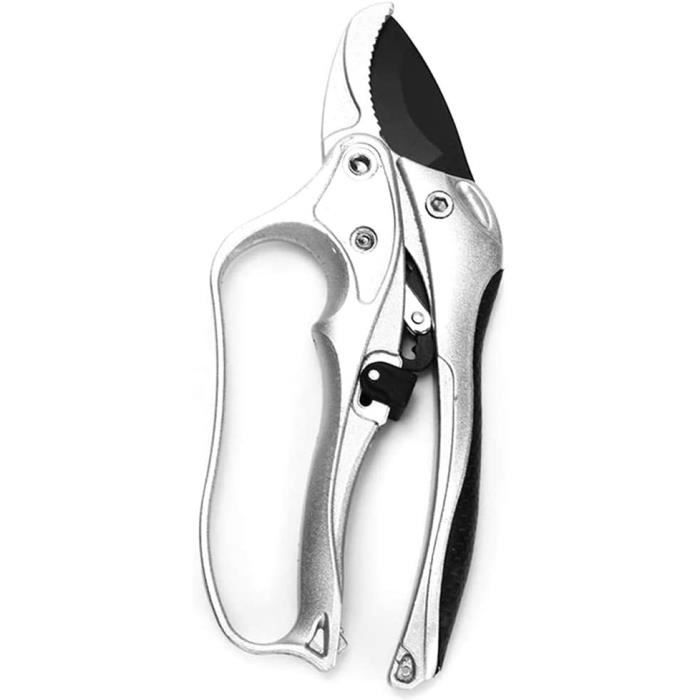 Sécateur Professionnel ZACT ZS-210 – Acier Carbone Japonais – Pour Fleurs, Arbustes Et Branches – Lame Inoxydable