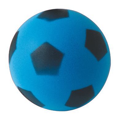 Balle de jeux en mousse - Soft - Diamètre 120mm - 40g - Pour enfants à partir de 3 ans
