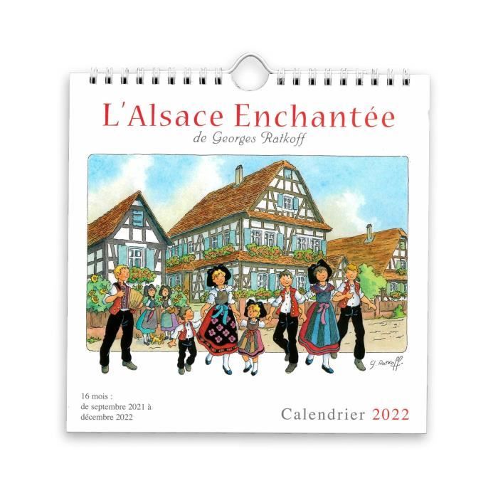 ALSACE - CALENDRIERS 