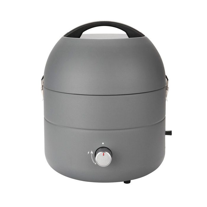 TAINO Grill-to-Go gril à gaz portable gril de camping gris 93567