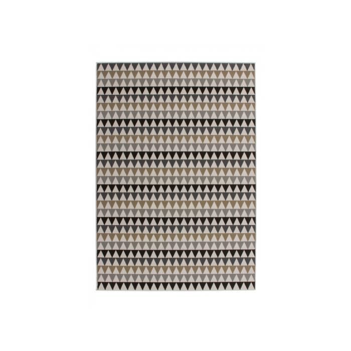 Tapis Beige Gris Et Marron Design 80 X 150cm En 100