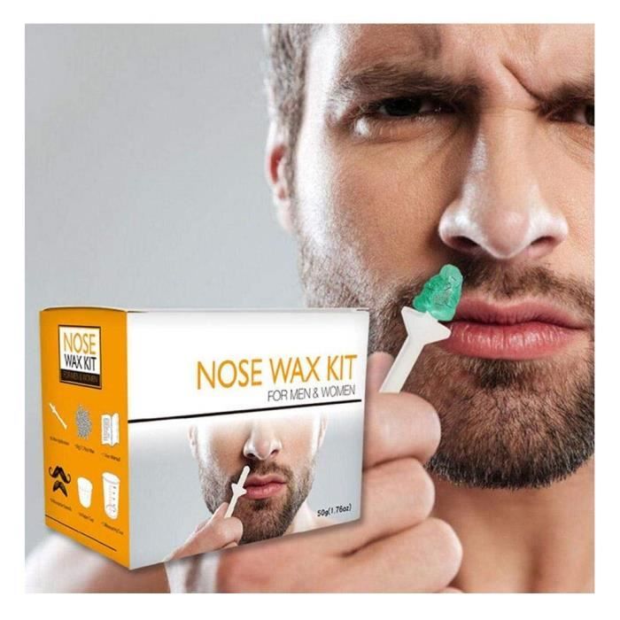 Epilation Nasale Applicateur Individuel Nez Oreilles Pack de 30 unités sans cire 