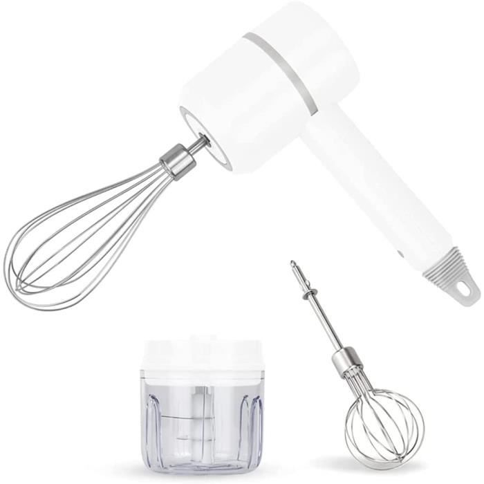 Blender Smoothie 3-en-1 KITCANIS 800W - 2 Bouteilles Portable 600ml/300ml, Broyeur Glace Et Fruits