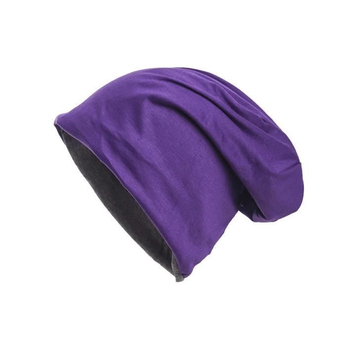 Bonnet réversible bicolore unisexe shenky Bonnet réversible bicolore unisexe shenky