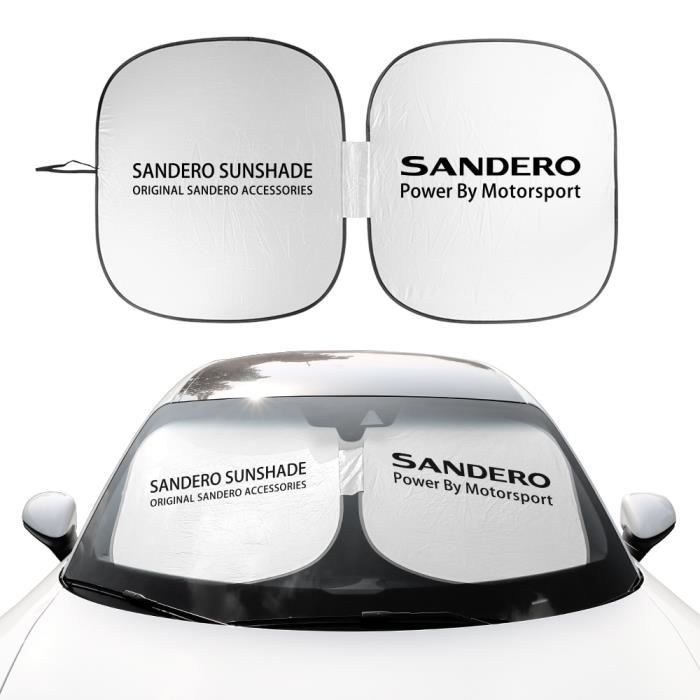 Solarplexius Vitres teintées Anti-UV pour Dacia SANDERO 2021- Set Complet  Pare-Soleil Voiture sur-Mesure, Protection Contre la Chaleur et Les Regards