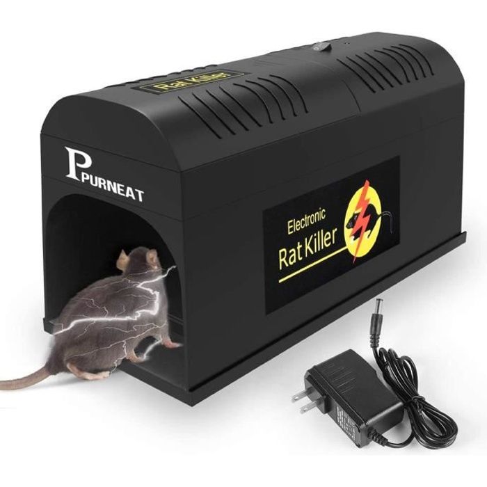 RD BOX piège électrique à rats et rongeurs