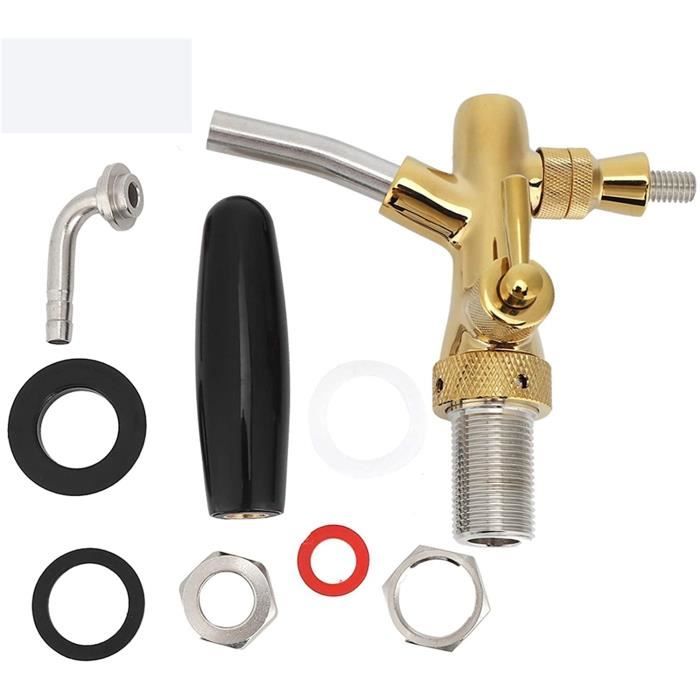 Topyond Robinet De Fût De Bière Type G5/8 – Coupleur Pression Pour Tireuse, Bar Et Maison