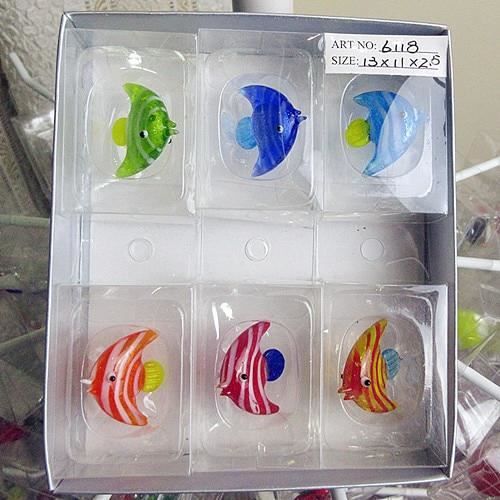 Lot de 10 poissons artificiels flottants pour décoration d'aquarium - Poissons flottants réalistes et transformés